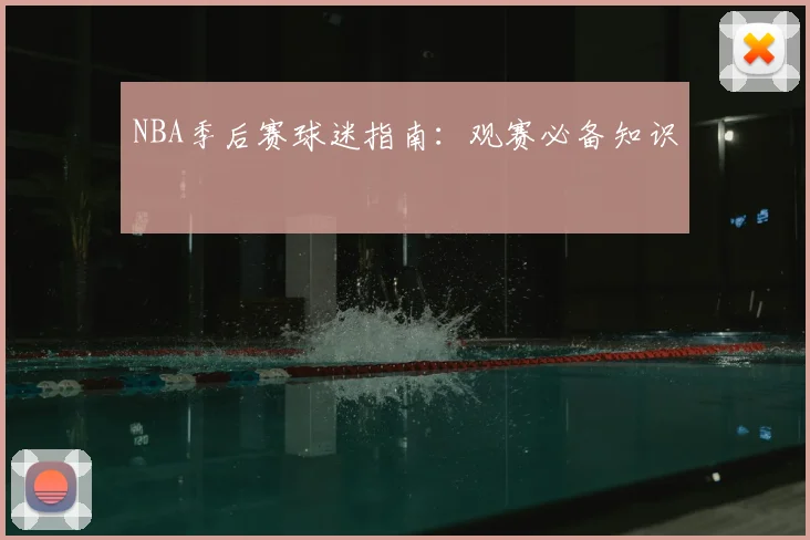 NBA季后赛球迷指南：观赛必备知识